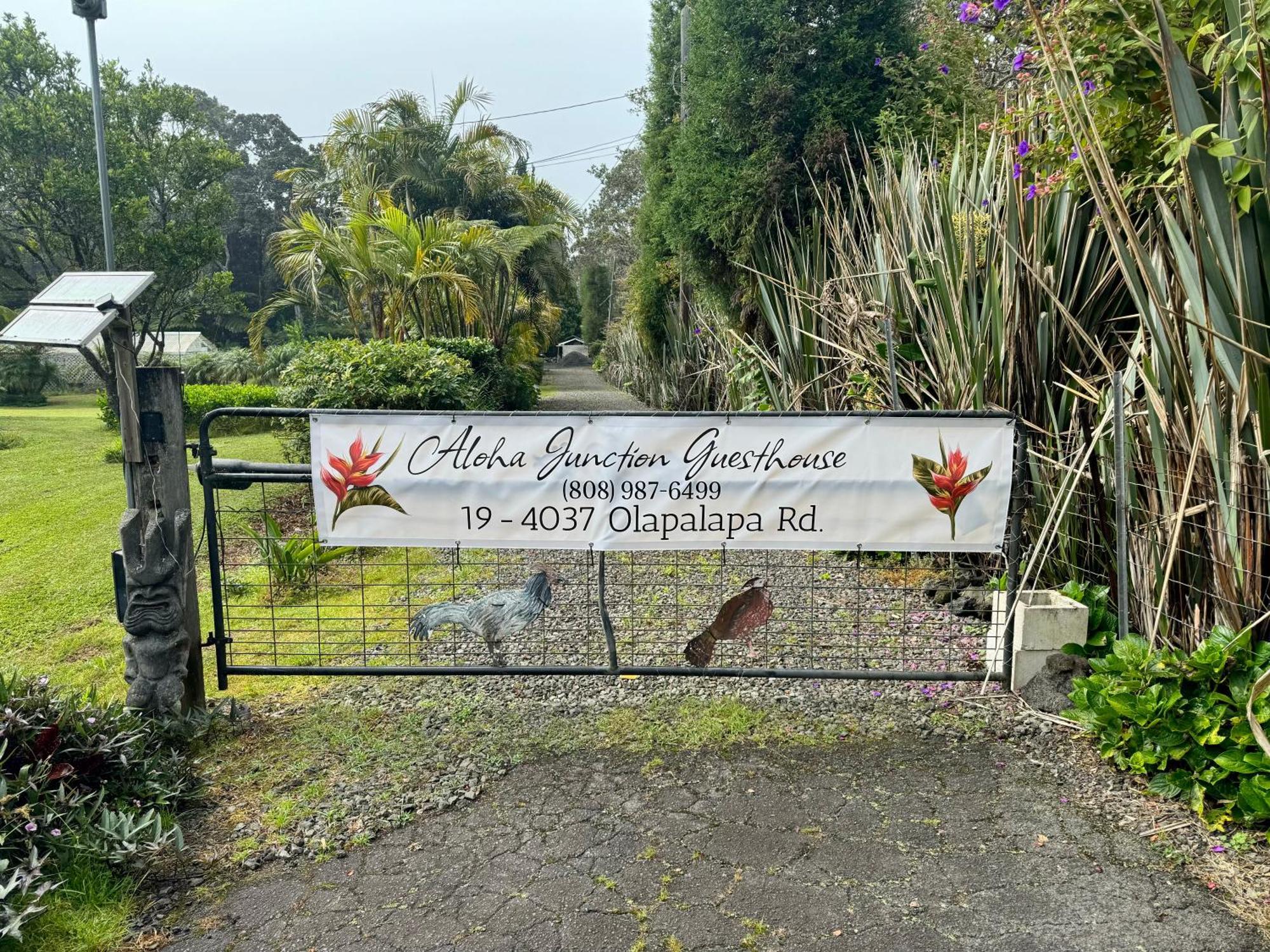 Aloha Junction Bed And Breakfast -Minutes Away From Hawaii Volcanoes National Park Exterior foto